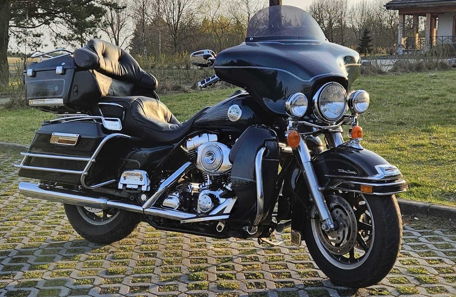 Harley Davidson Electra Glide oryginalny klasyk, bez zamienników