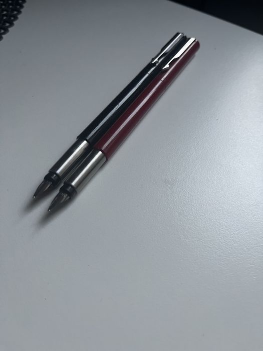 Pióro Parker zestaw 2 szt pior kolor czarny i borfowy