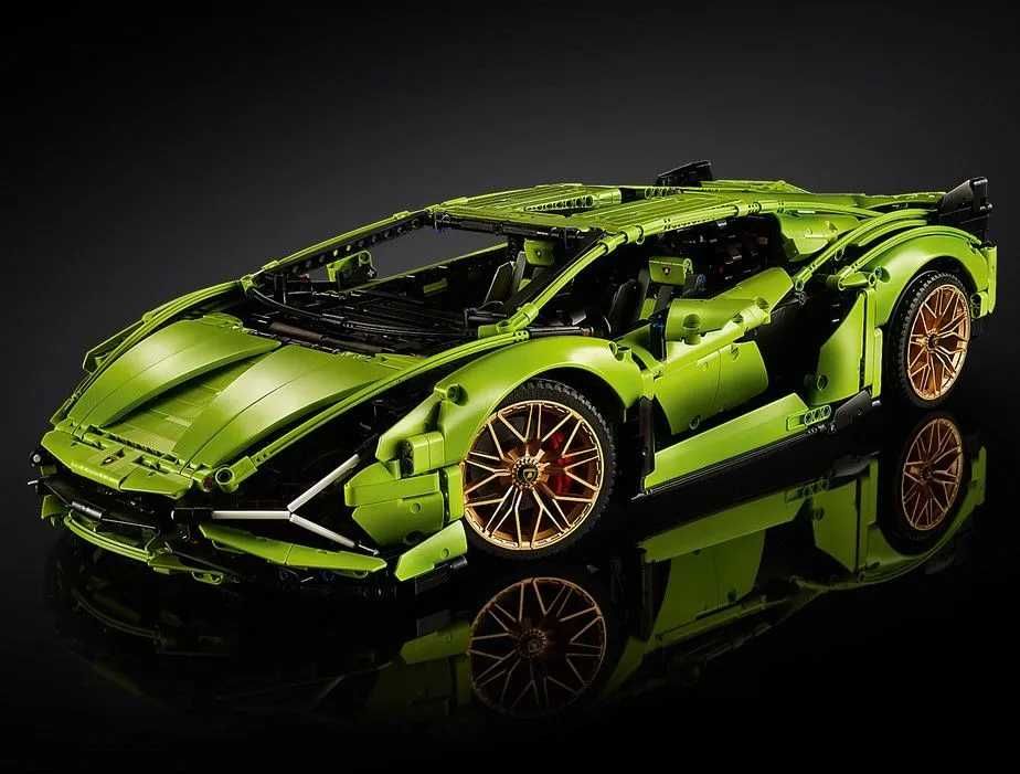 Конструктор LEGO Technic Lamborghini Sian 37 1:8 Техник 3696 деталей