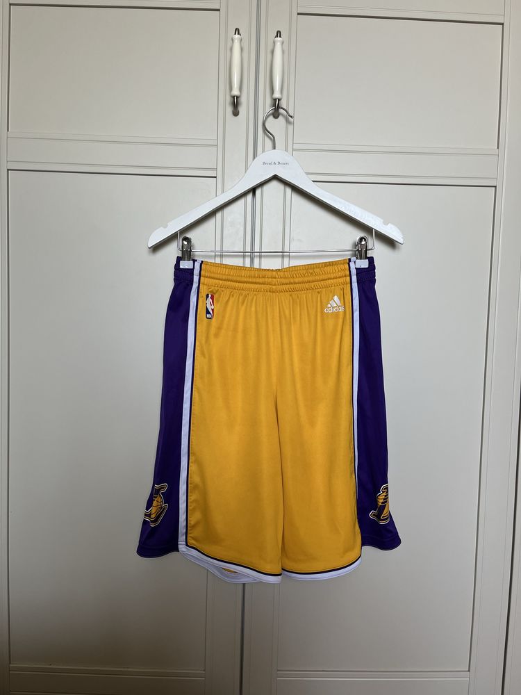 Баскетбольні шорти Adidas LA Lakers (S розмір, Оригінал)