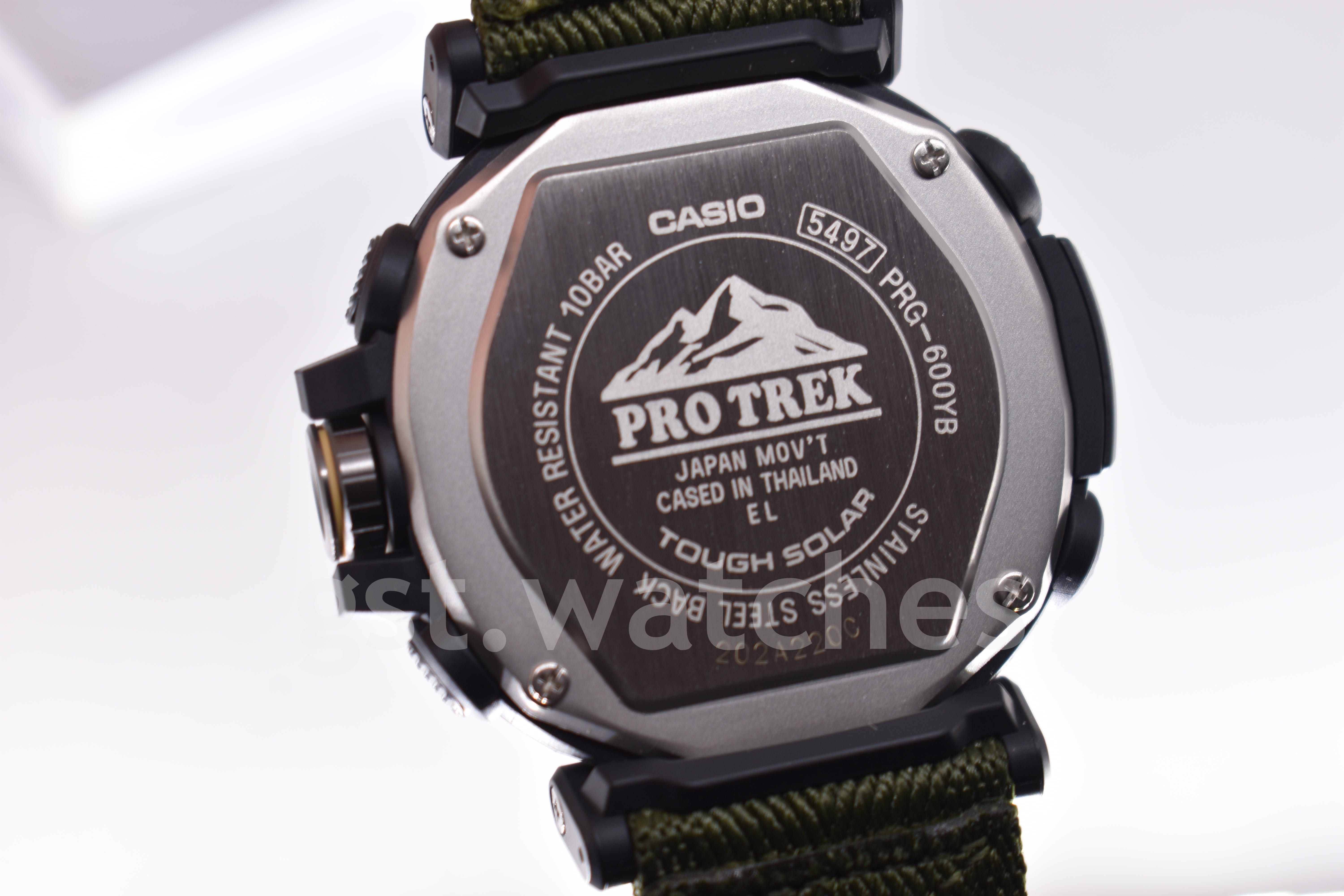 Casio Pro-Trek PRG-600YB-3E NEW ORIGINAL | Solar | Triple-Sensor