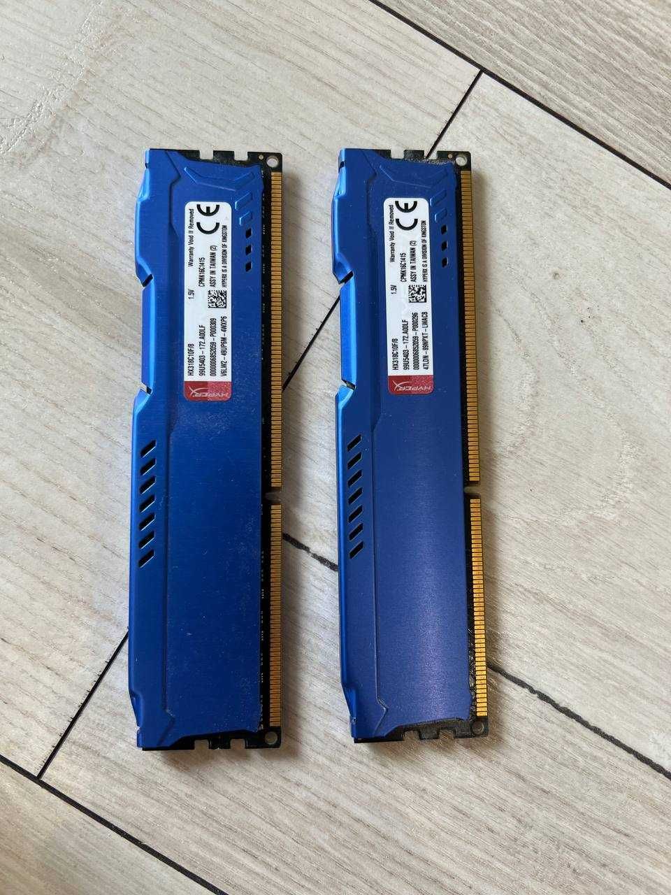 DDR3-1866 8GB HyperX Fury (HX318C10F/8)  оперативная память