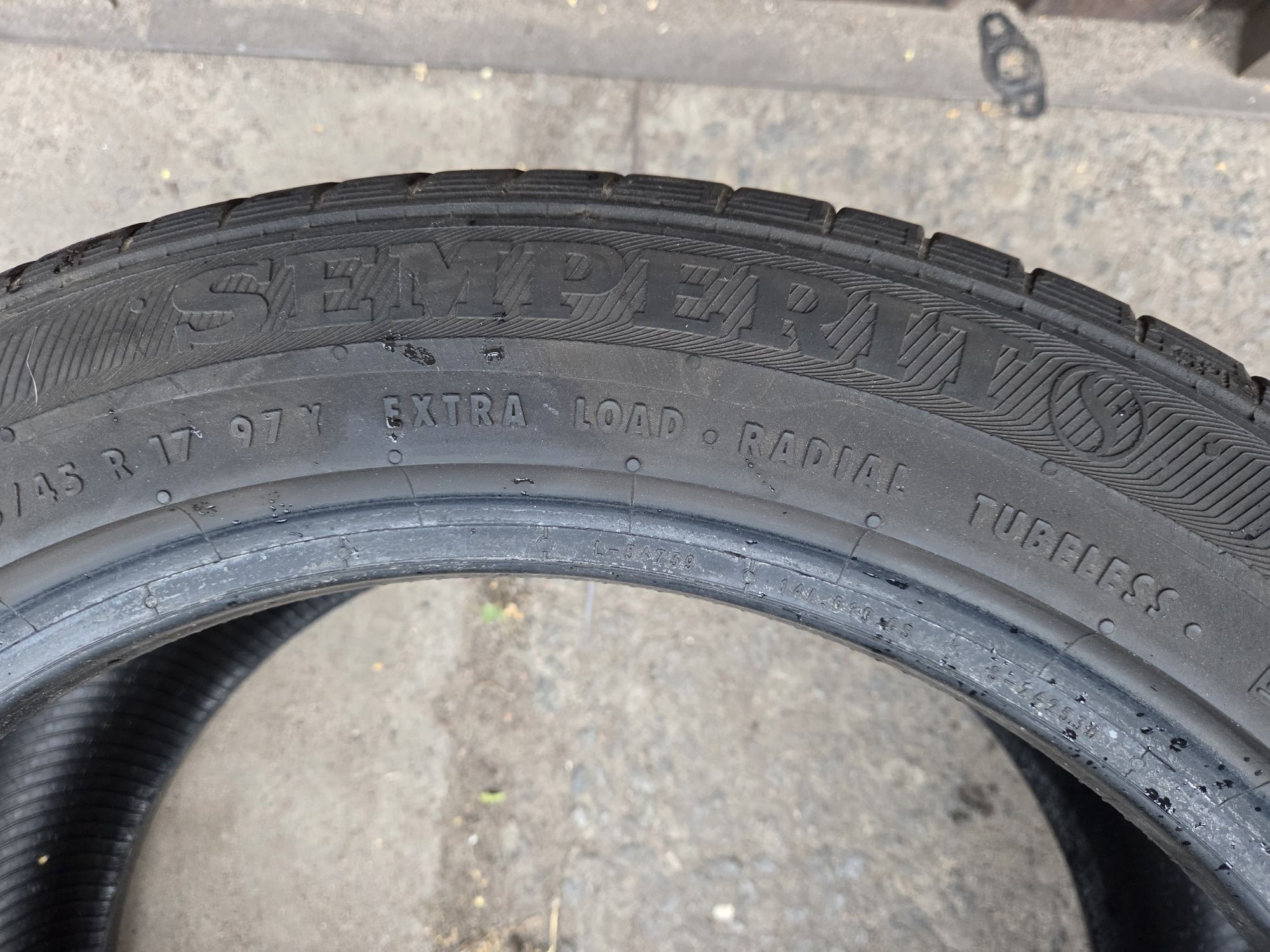 Шини літні 235/45/r17, Semperit Speed-Life 2, 2018р.