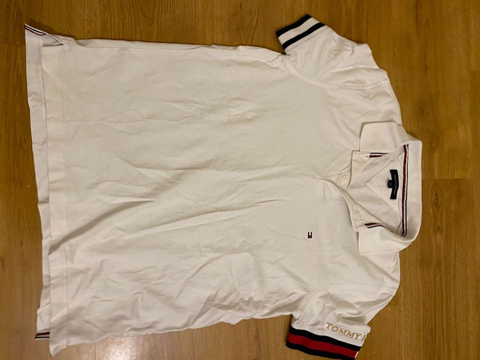 polo tommy branco