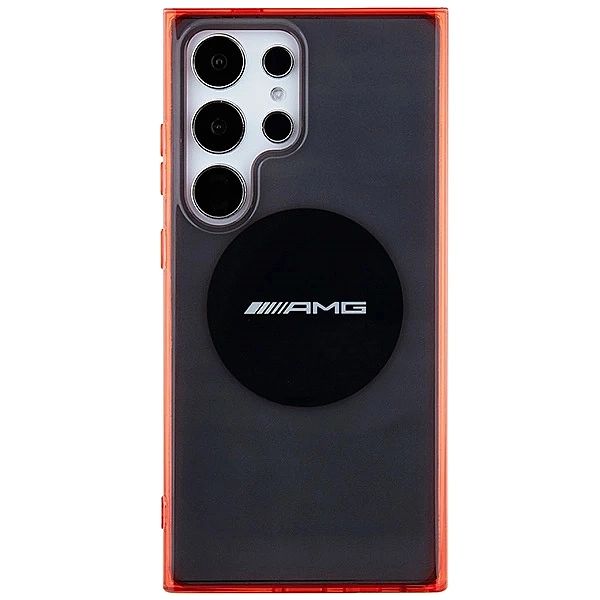 Etui AMG Transparent Bicolor MagSafe na Samsung Galaxy S24 Ultra - cza