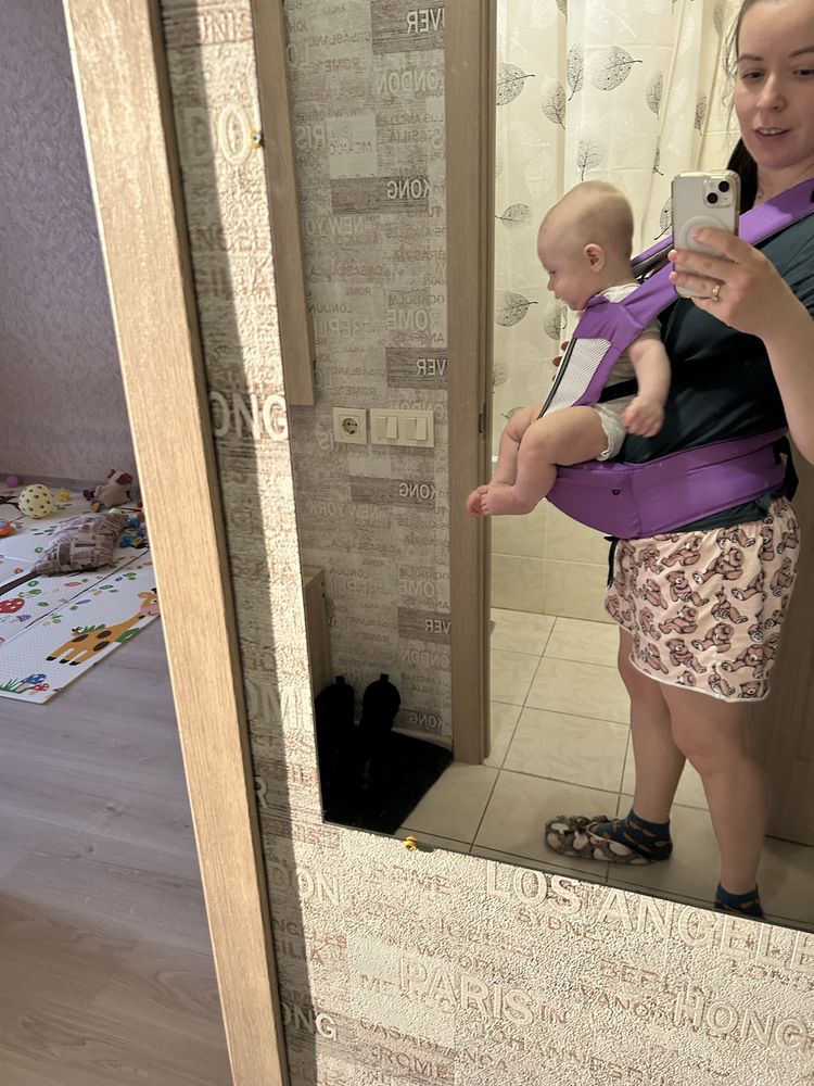 Продам хіпсіт-кенгуру,дитячу переноску