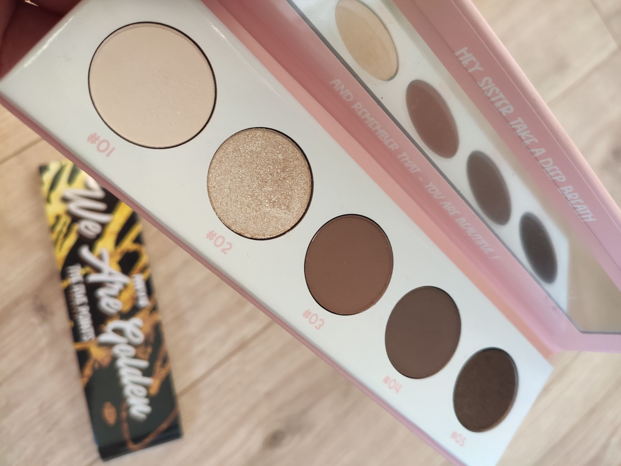 Miyo Five Points Paleta Cieni do Powiek 01 We Are Golden