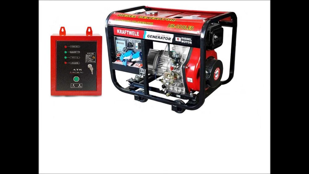 Generator Agregat KRAFTWELE SDG7800 1F 7,8KW  ATS