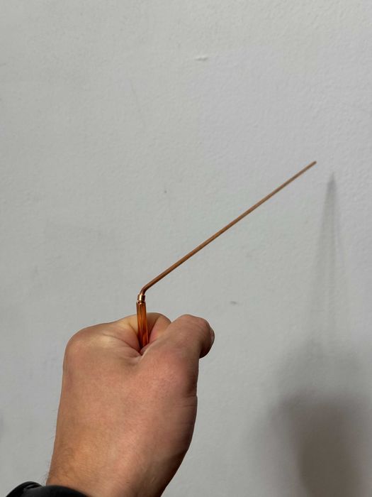 Dwie Rurki Miedziane 100% MIEDŹ ! Do Szukania Wody Żył Wodnych + EBOOK