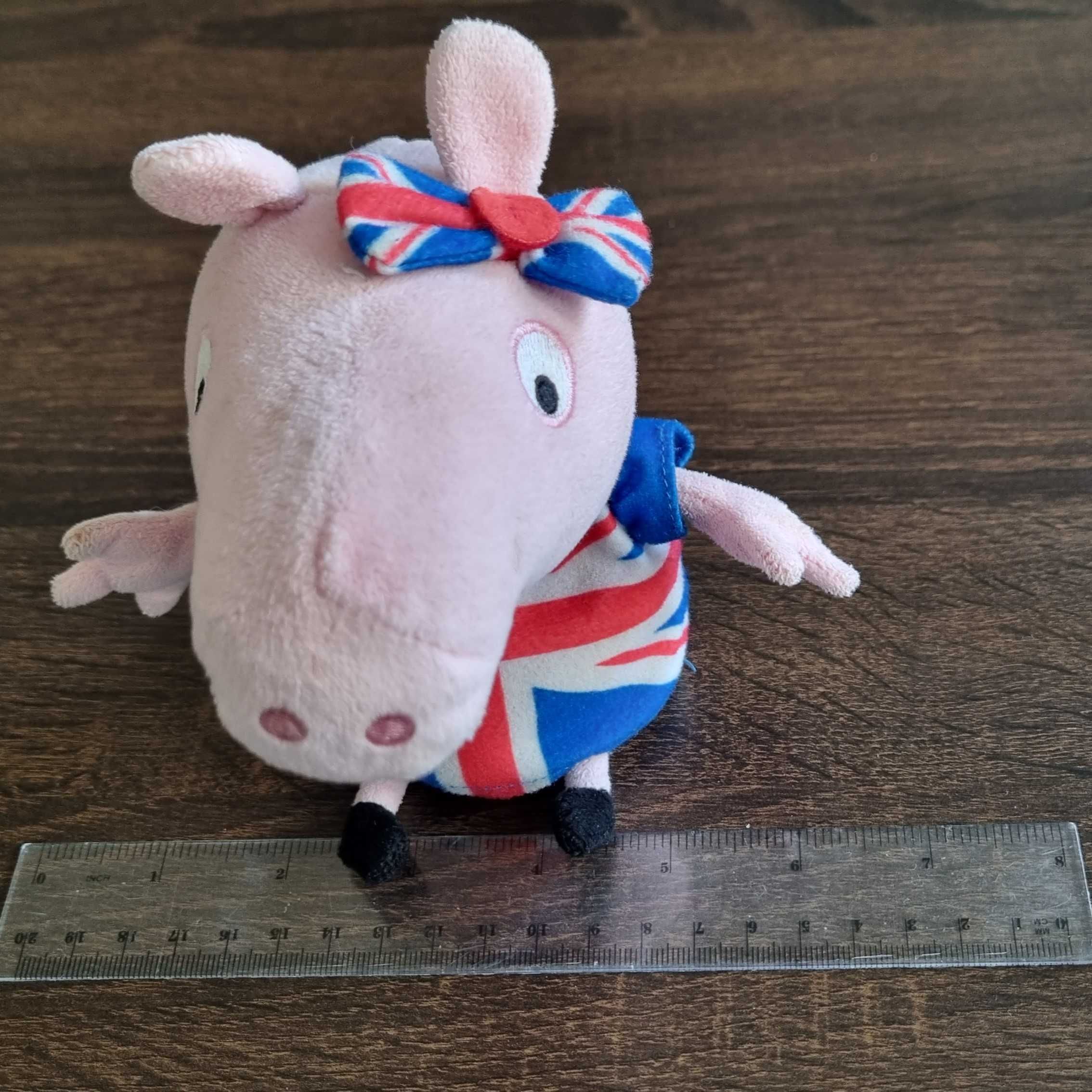 Pluszowa maskotka Peppa Pig z Union Jack!