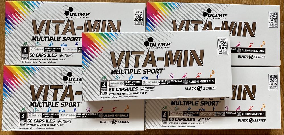 Olimp Vita-MIN Multiple Sport Mega Caps 60 kapsułek MOCNE!