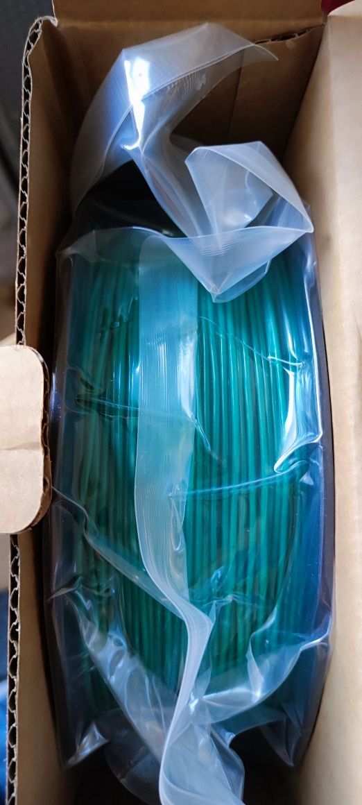 Пластик TPU/FLEX гнучкий філамент Зелений Kingroon 1 кг