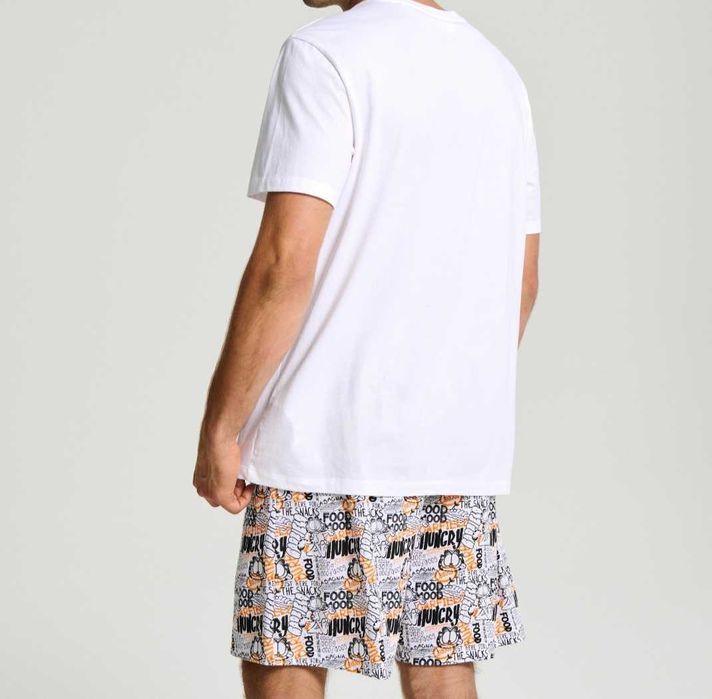 Nowa bawełniana piżama męska marki Garfield rozmiar L. 100%bawełna