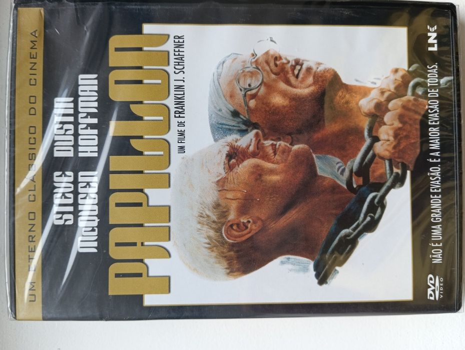 DVD Papillon ( novo plastificado)