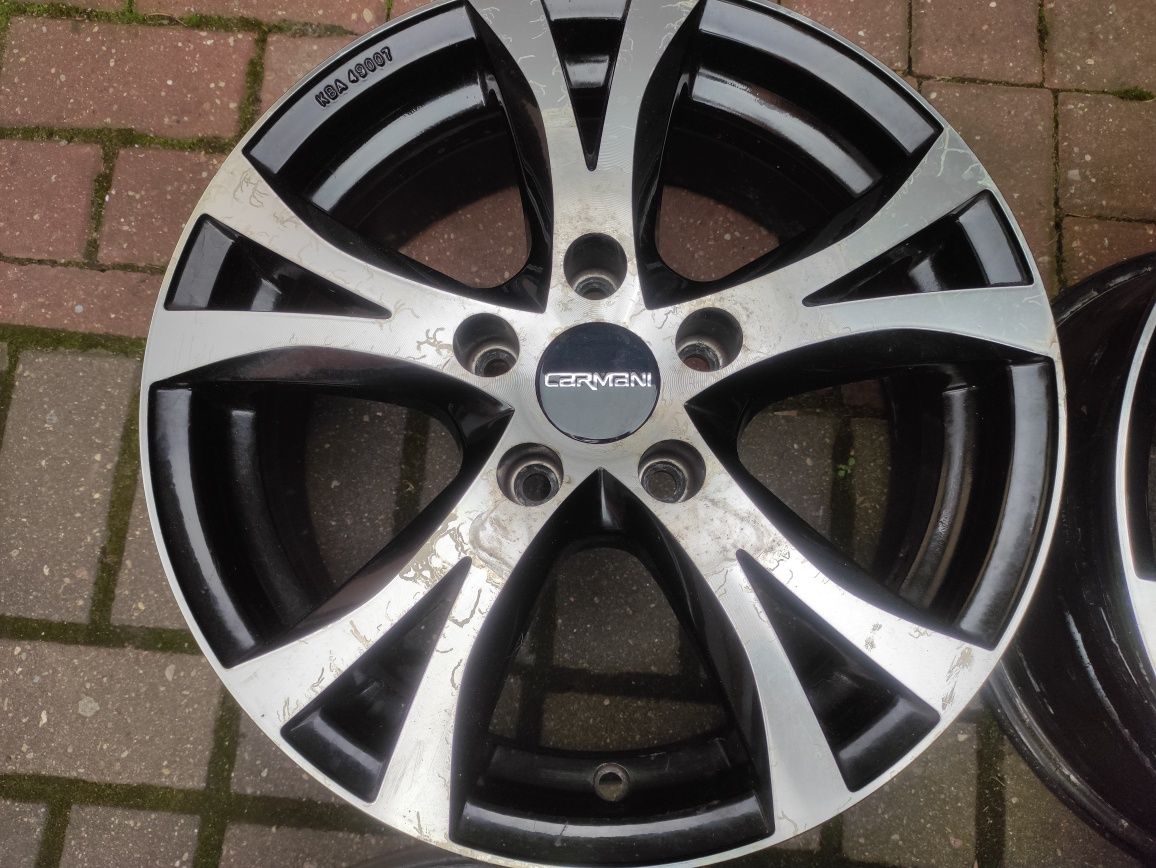 Alufelgi Carmani Volkswagen VW Audi Skoda Seat 16" 5x112