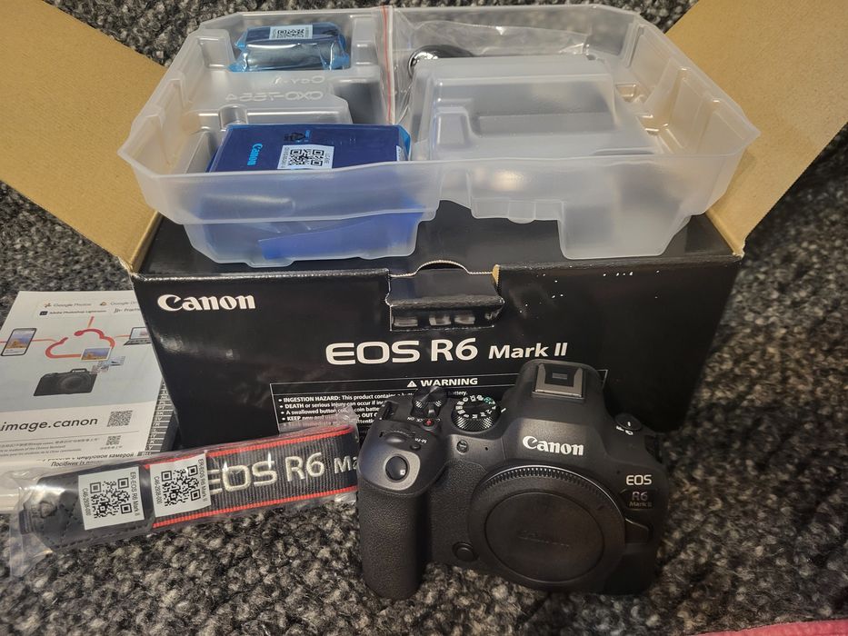 Canon Eos R6 markII (Nova)