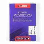 Etykiety samoprzylepne A4/100K 21x70x423mm. Penword. Nowy Produkt