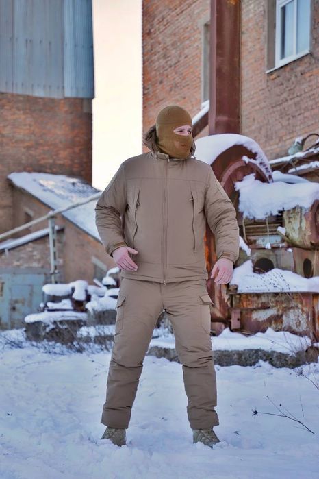 Зимова куртка койот На мембрані Зимова куртка Level 7 штани койот