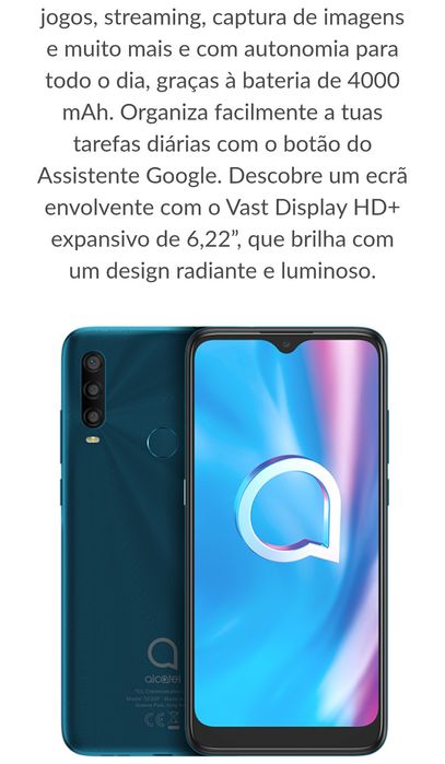 Smarphone Alcatel 1SE