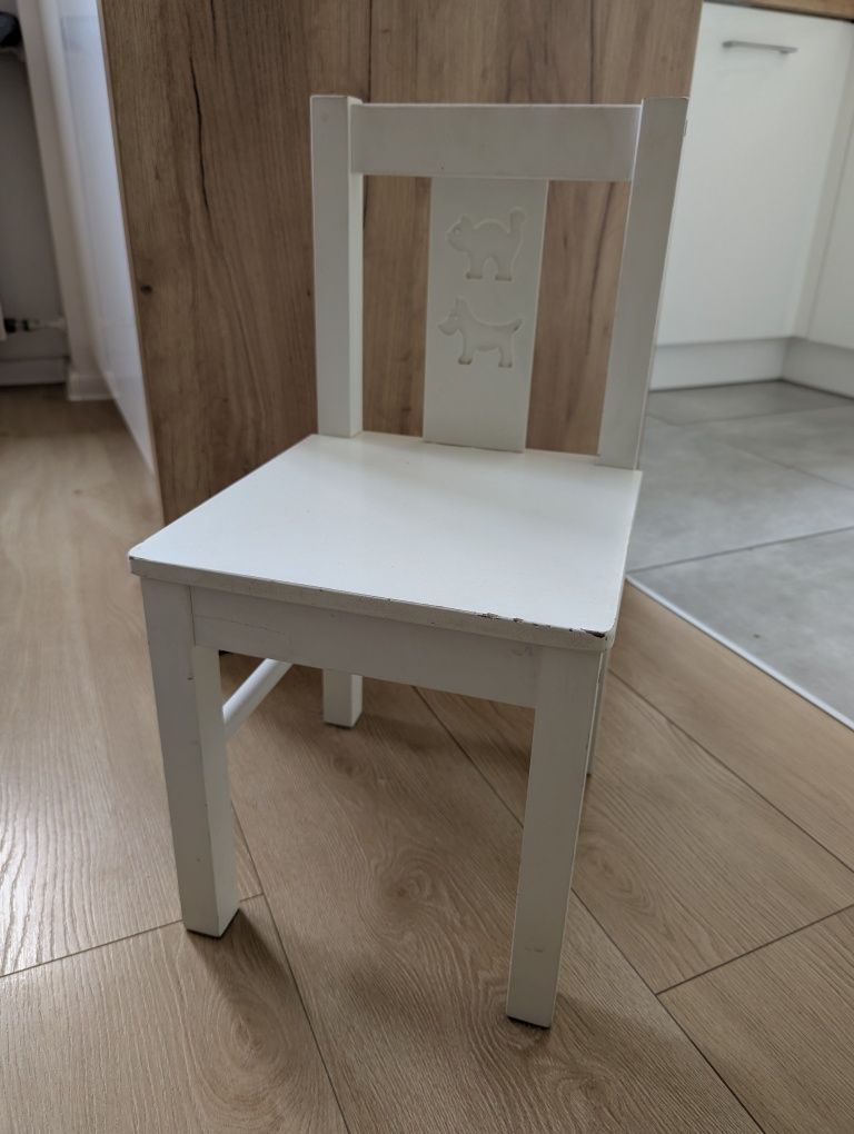 Krzesełko Ikea dziecięce kritter