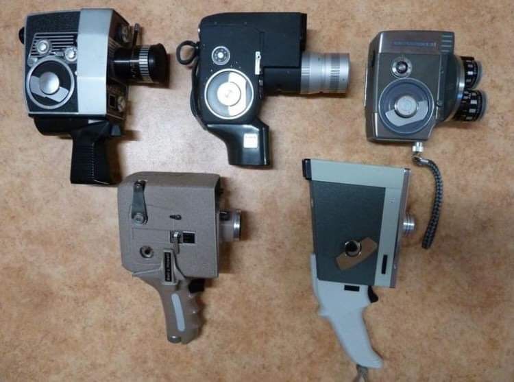 Maquinas de filmar antigas