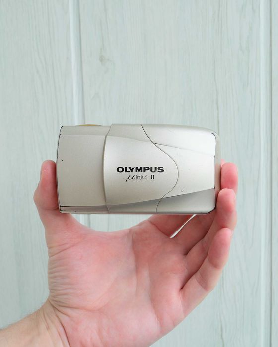 Плёночный фотоаппарат Olympus µ [mju:] II, mju 2