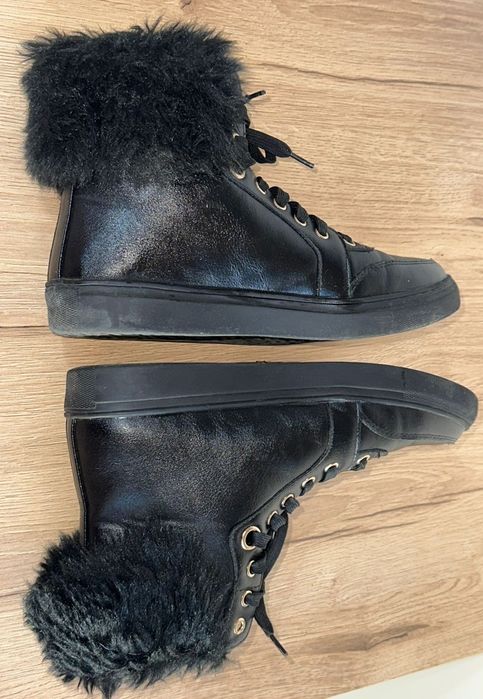 BALADA sneakersy botki kozaki czarne r. 39 wkładka 24,5 super stan