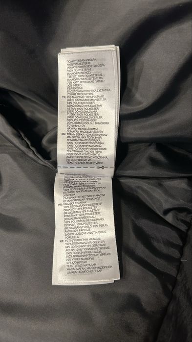 Зимова жіноча пух перо куртка Adidas Big Baffle