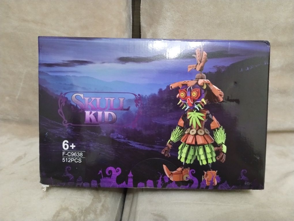 Zestaw klocków Skull Kid z gry Legend of Zelda podobne do LEGO