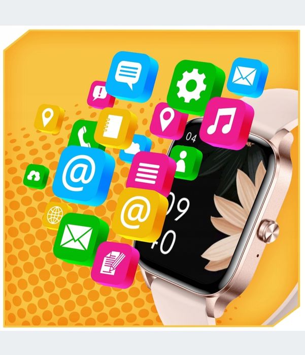 Smartwatch Zegarek Damski Polskie Menu Pl Rozmowy Powiadomienia