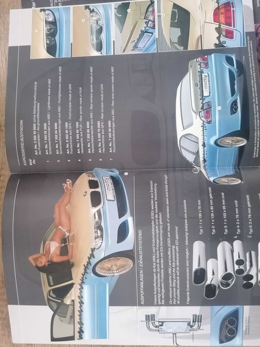 Prospekt BMW 5 E39 Mattig