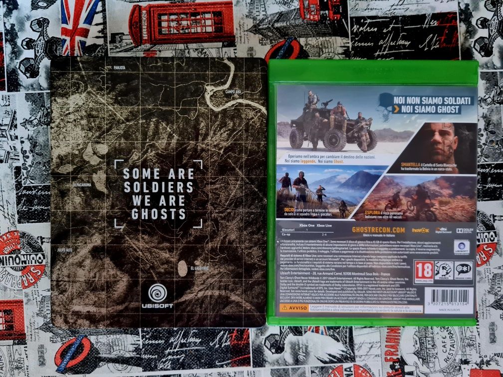 Ghost recon wildlands versão steelbook para a Xbox