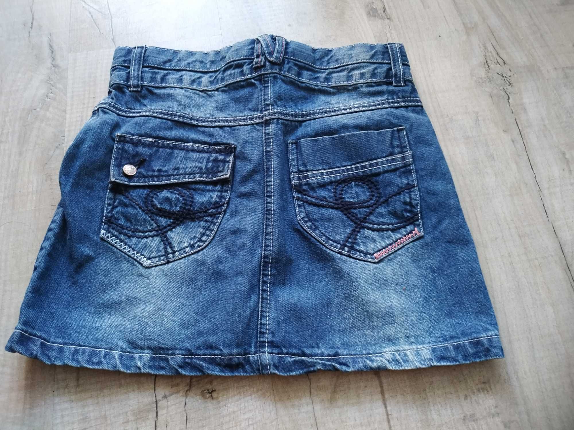Jak nowa spódnica jeansowa 146-152. Spódniczka dżins .