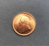 Moeda de ouro Krugerrand (1 onça ouro)