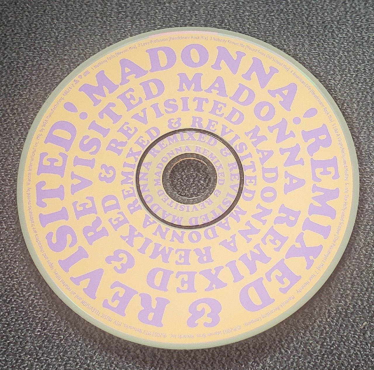 Madonna Remixed & Revisited USA CD Maverick