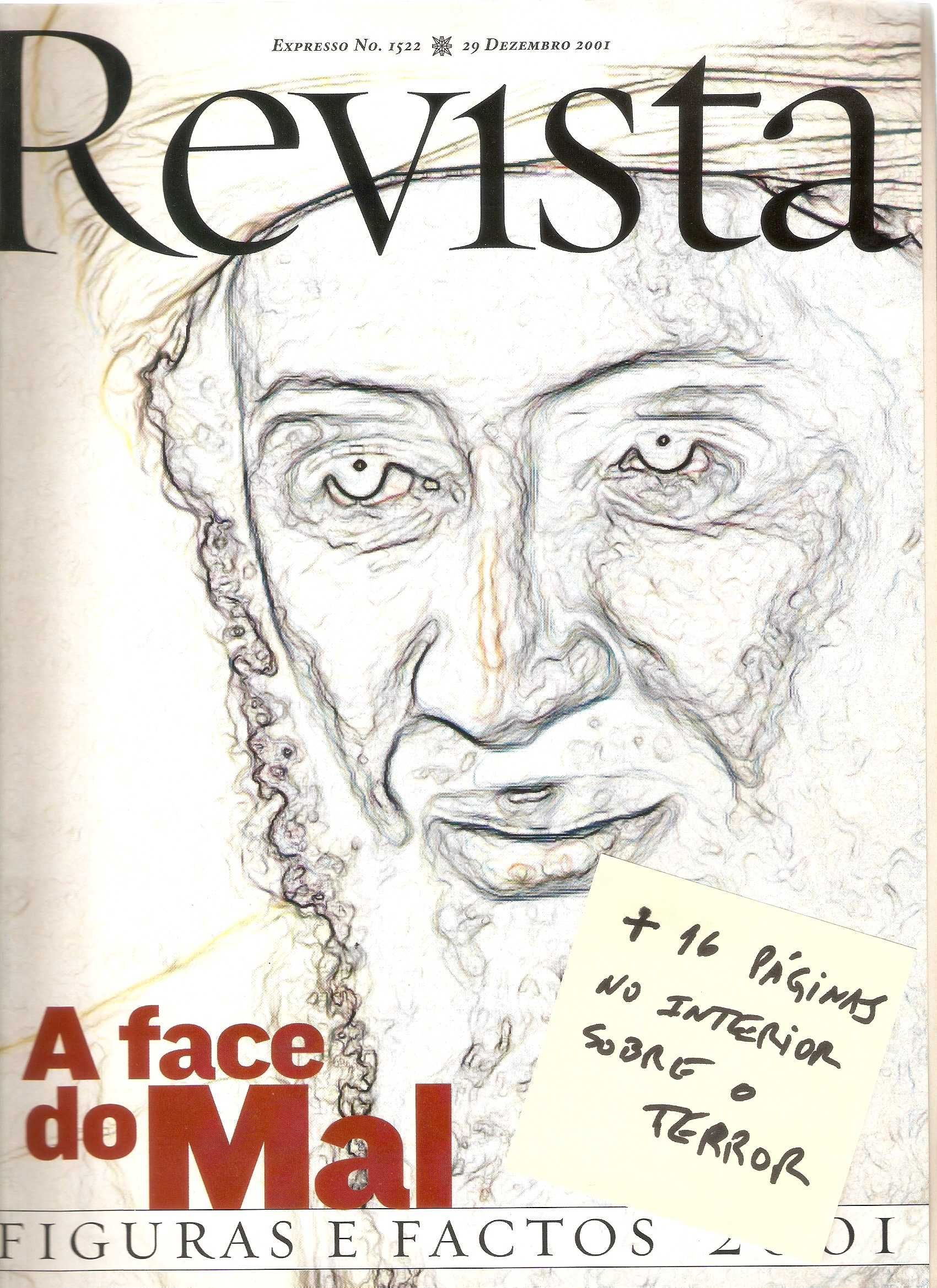 Bin Laden em revistas mais recortes de imprensa 2001 a 2011