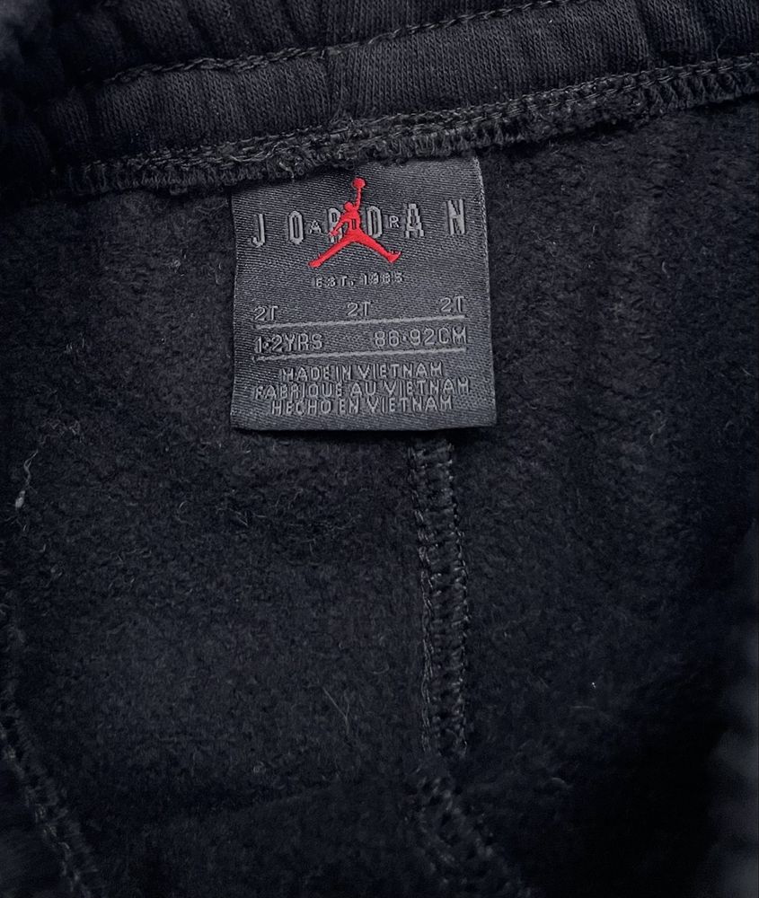 Теплі спортивні штани Jordan Nike на хлопчика 1-2 роки