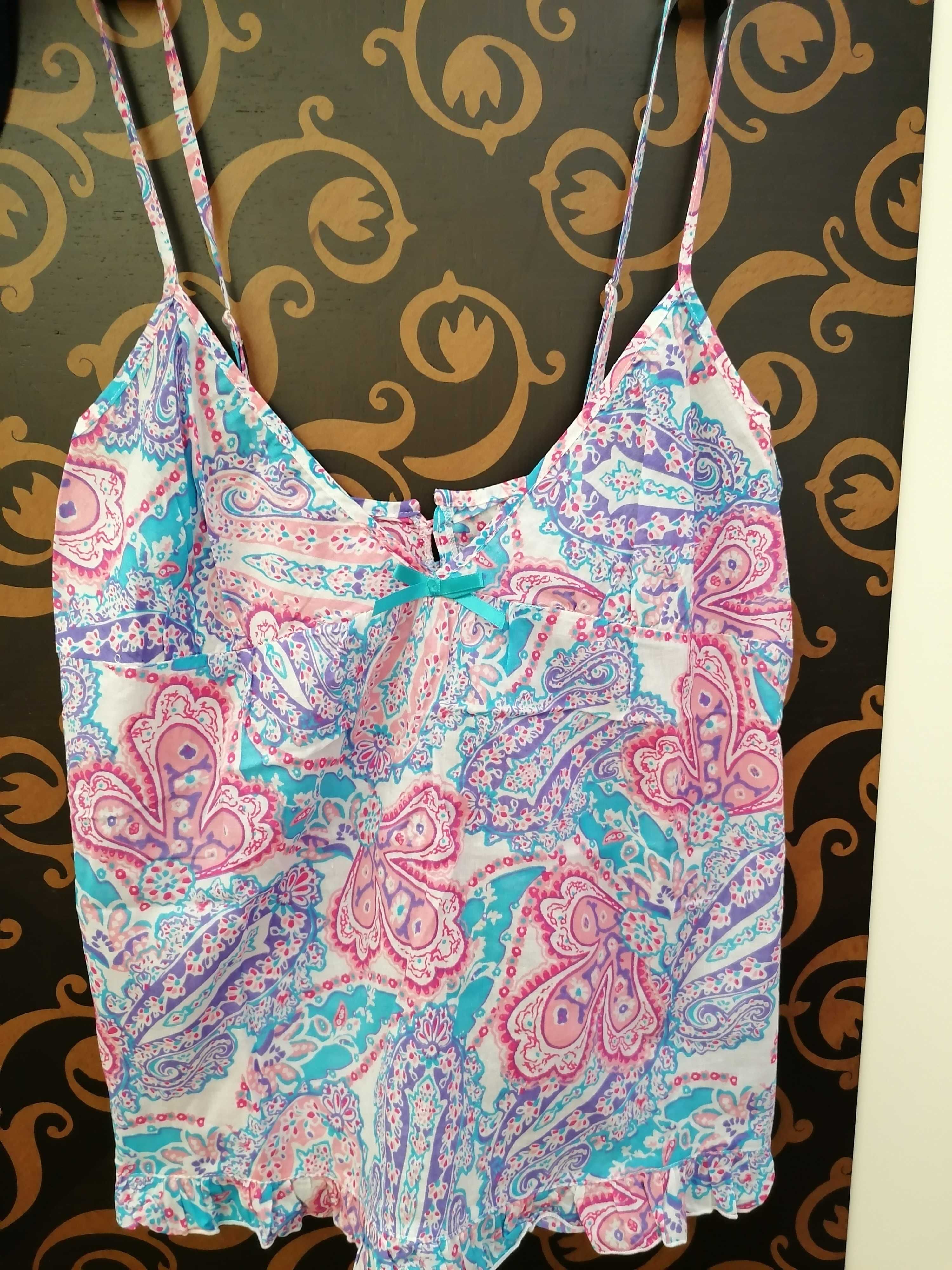 Blusa de alças, colorida, que te vão deixar deslumbrante