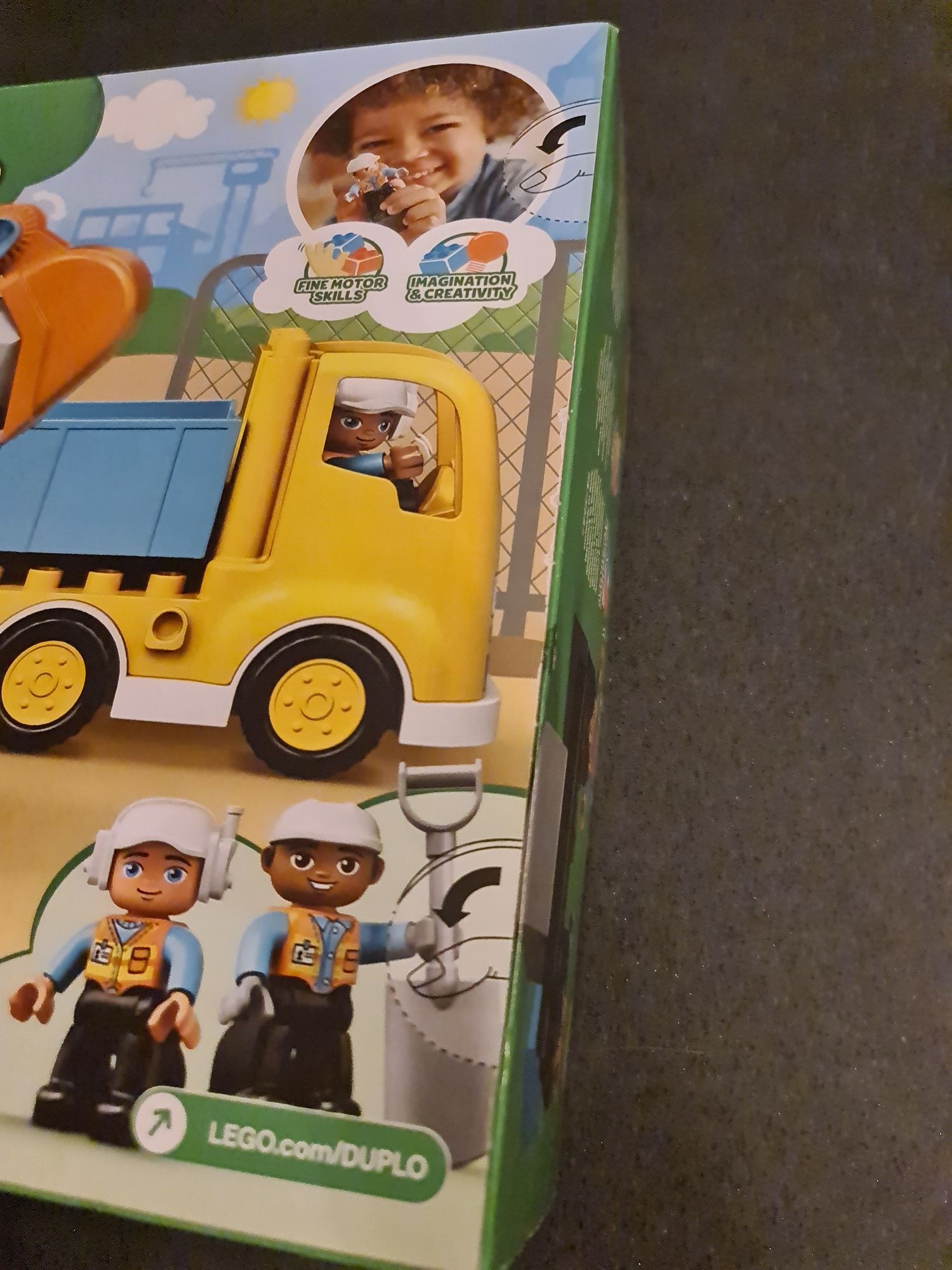 Nowe Lego Duplo 10931 Ciężarówka i Koparka Gąsienicowa