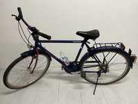 Bicicleta de passeio com perfil alto, azul [COMO NOVA]