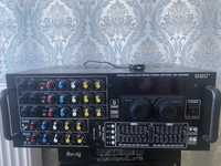 Усилитель звука UKC AV-2009А USB+SD+AUX+Караоке на 6 микрофонов