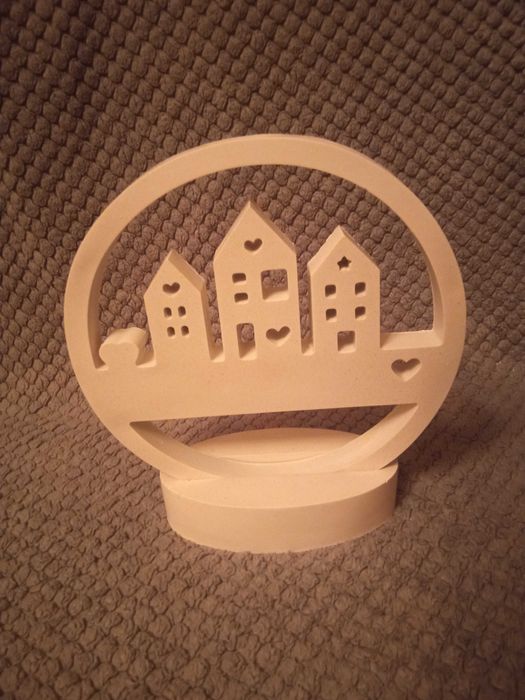 Гіпсова новорічна фигурка