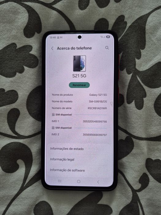 Samsung S21 5G Grafite