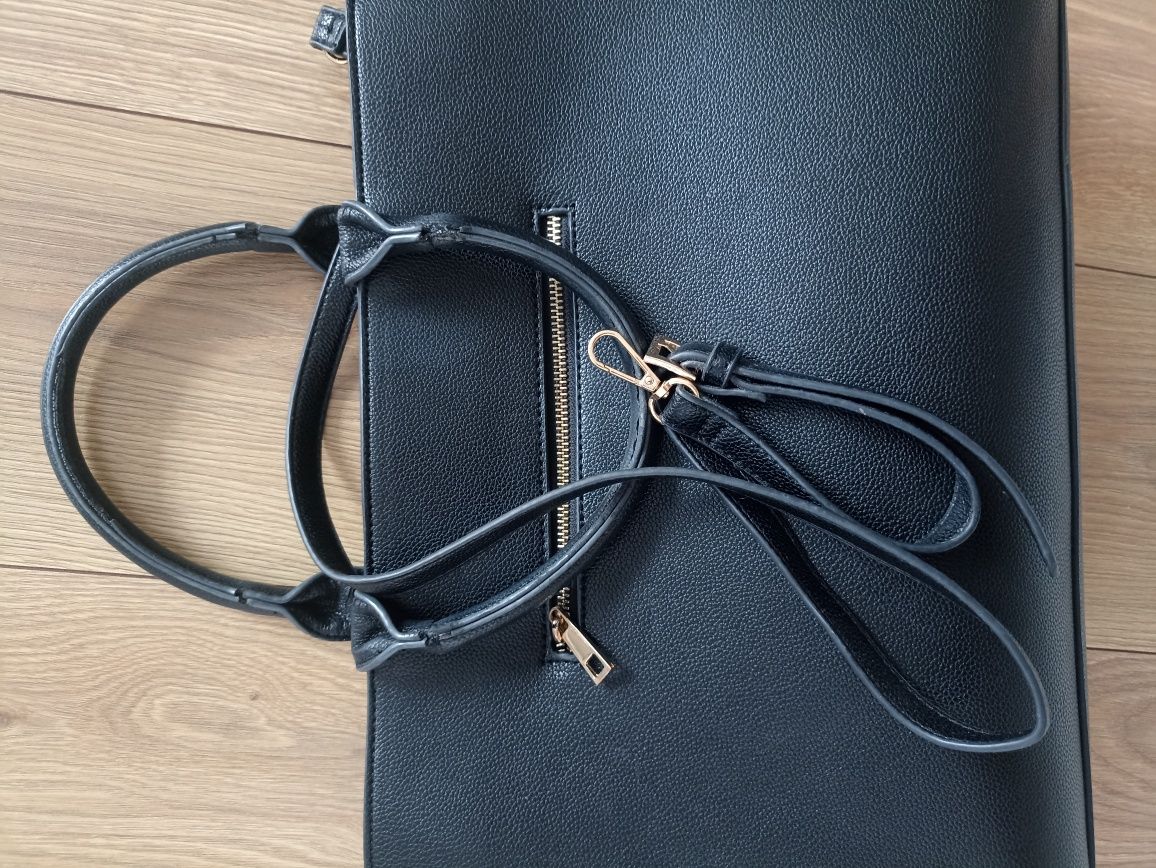 Torebka mohito shopper bag duża a4 czarna