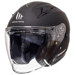 Kask otwarty skuter chopper MT AVENUE SOLID Matt Black