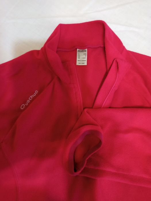 Флісова дитяча кофта рожевого кольору, S M розмір.