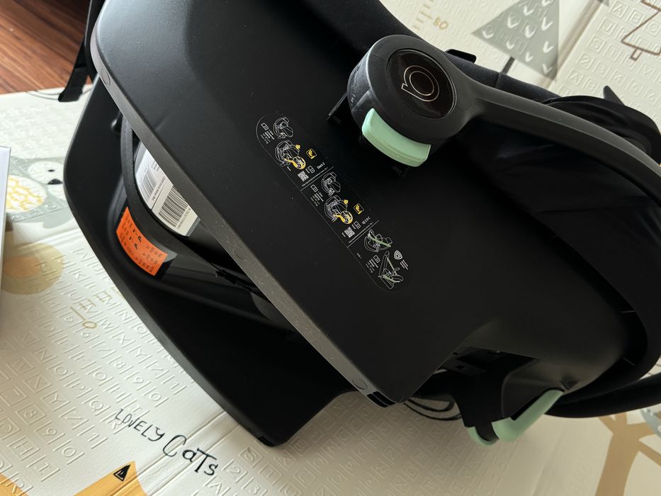 Автолюлька anex avionaut cosmo black + адаптер автокресло анекс