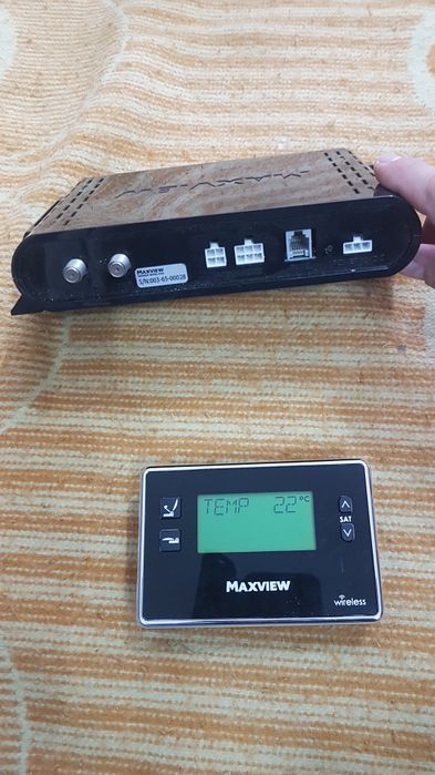 Kamper przyczepa sterowanie antena satelitarna bezprzewodowe maxview