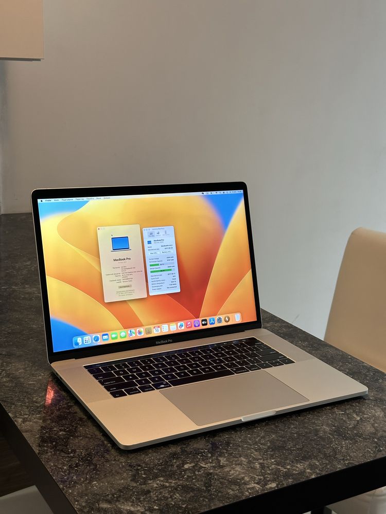 MacBook Pro 15 2017 | i7 2.9 | 16 GB | Radeon 560 4GB | 256 SSD