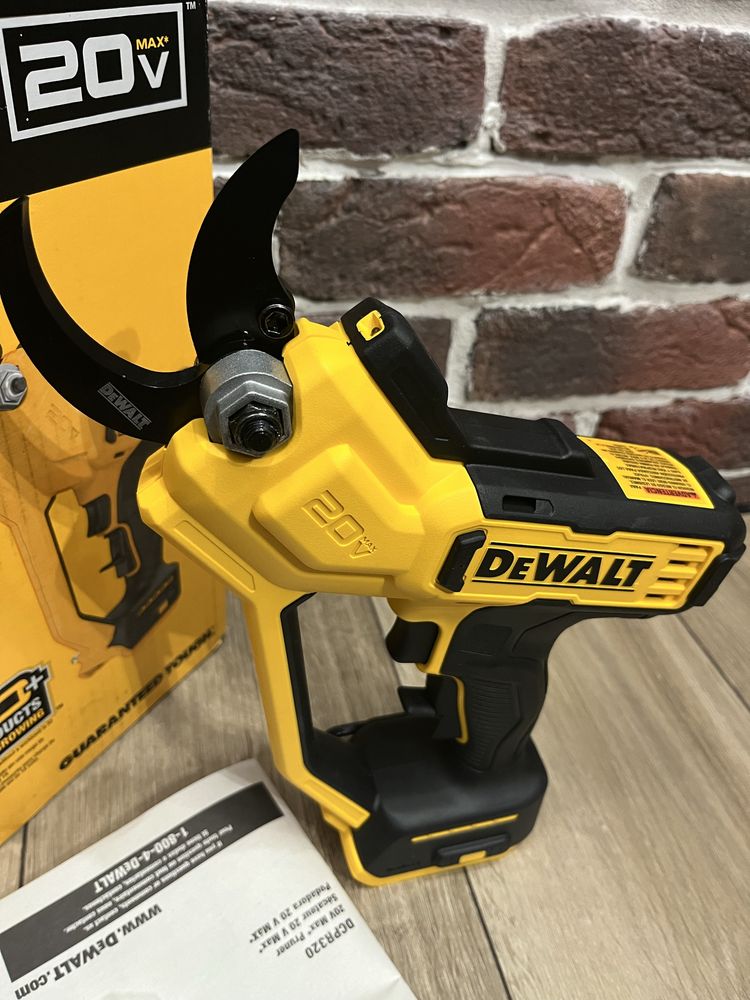 Акция!Новые!!Ножницы садовые DeWalt  DCPR320B Секатор DeWalt DCMPP568N